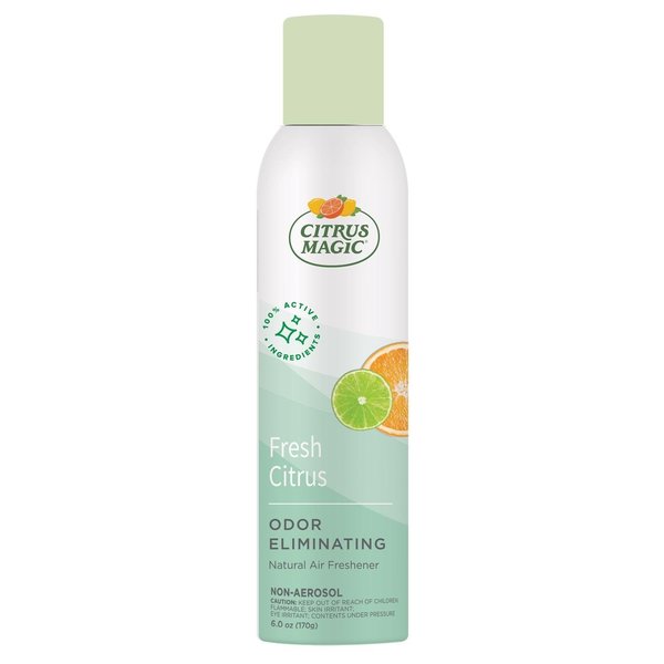 Citrus Magic Tropical Citrus Blend Scent Air Freshener Spray 6 oz Aerosol 612112752-6PK